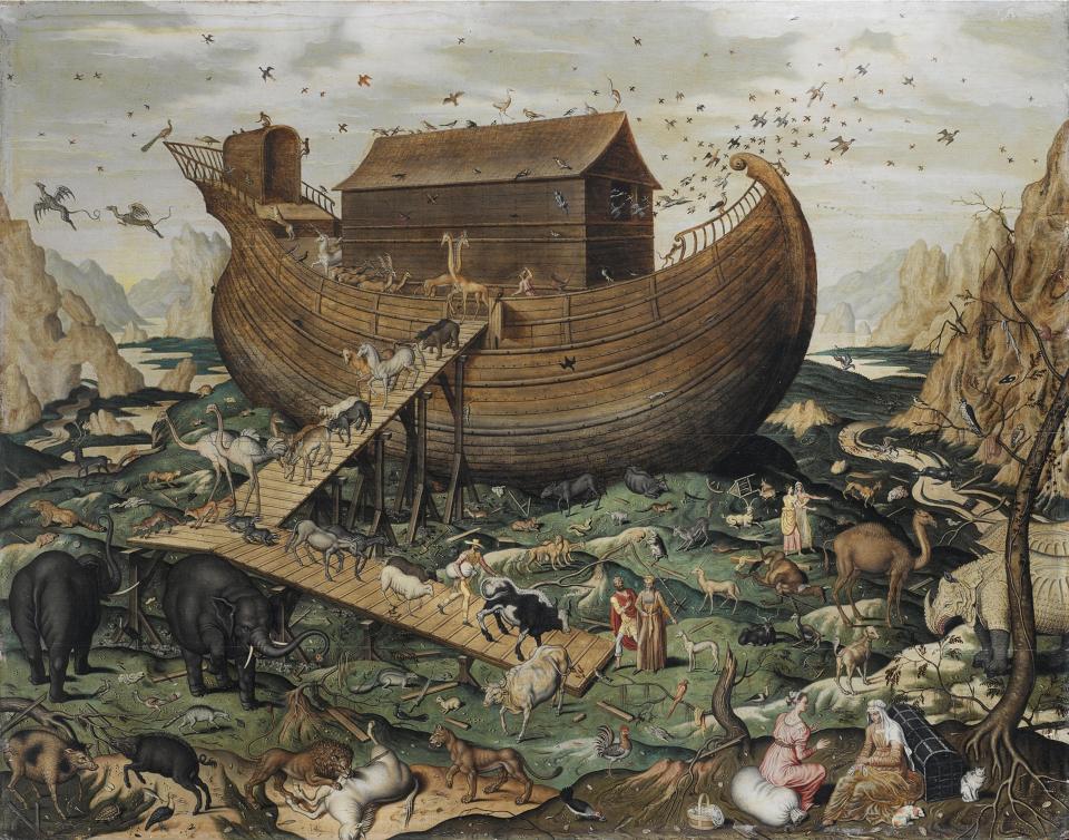 The tablet is said to show a path taken by Noah on his ark