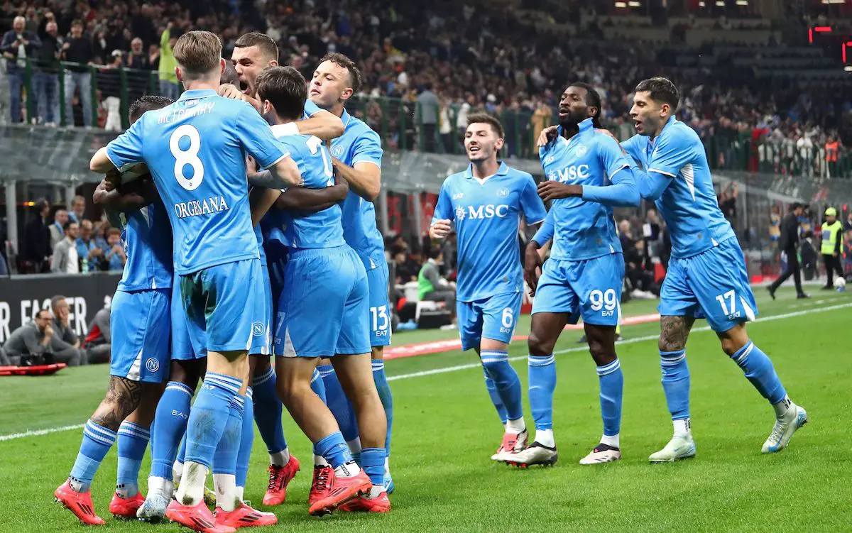 Serie A: Napoli go seven points clear after win at AC Milan