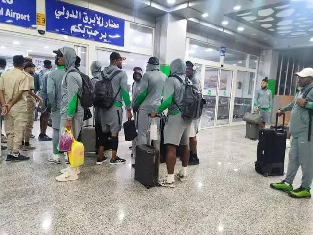 Super Eagles Team Arrive Nigeria After Libya Ordeal