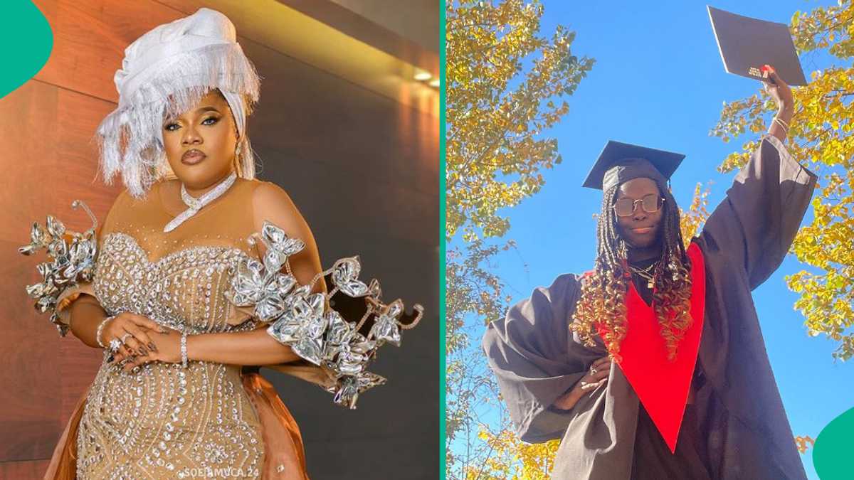 Toyin Abraham’s Stepdaughter Graduates From Canadian College, Video and Photos Emerge