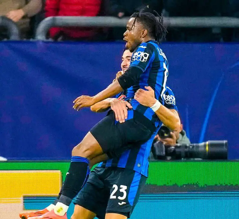 UCL: Lookman Scores, Bags Assist In Atalanta’s 3-0 Win At Shakhtar Donetsk