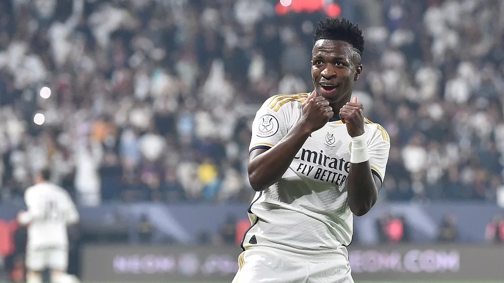 Vinicius Jr. Scores Hat Trick To Help Real Madrid Crush Dortmund