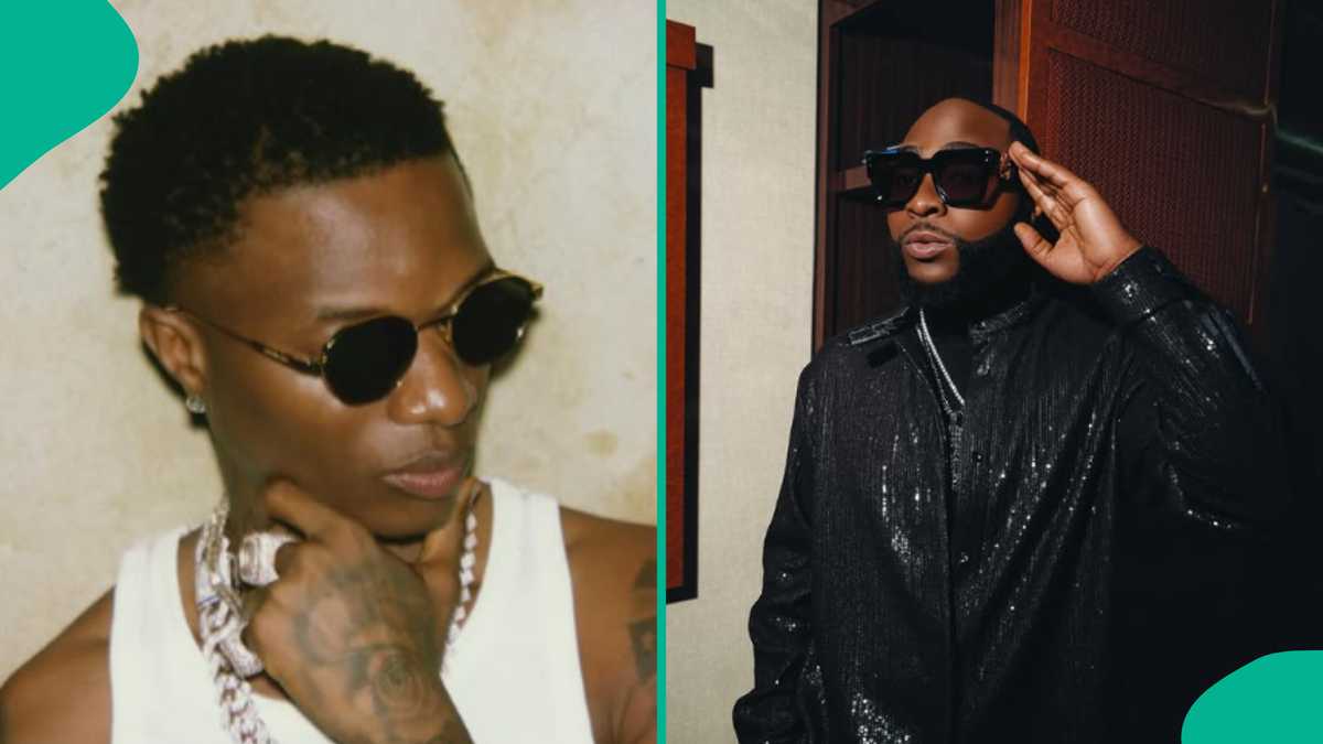 Wizkid Reacts Online After Meeting Davido at London Nightclub: “Why You No Talk Am There?”