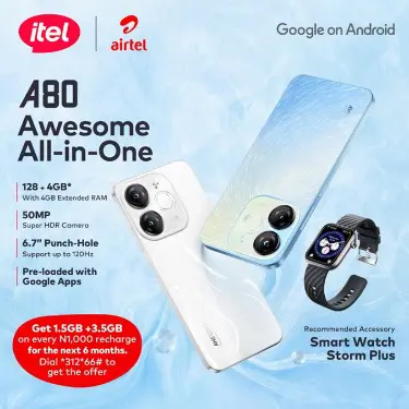 itel A80: All the features you need without breaking the bank