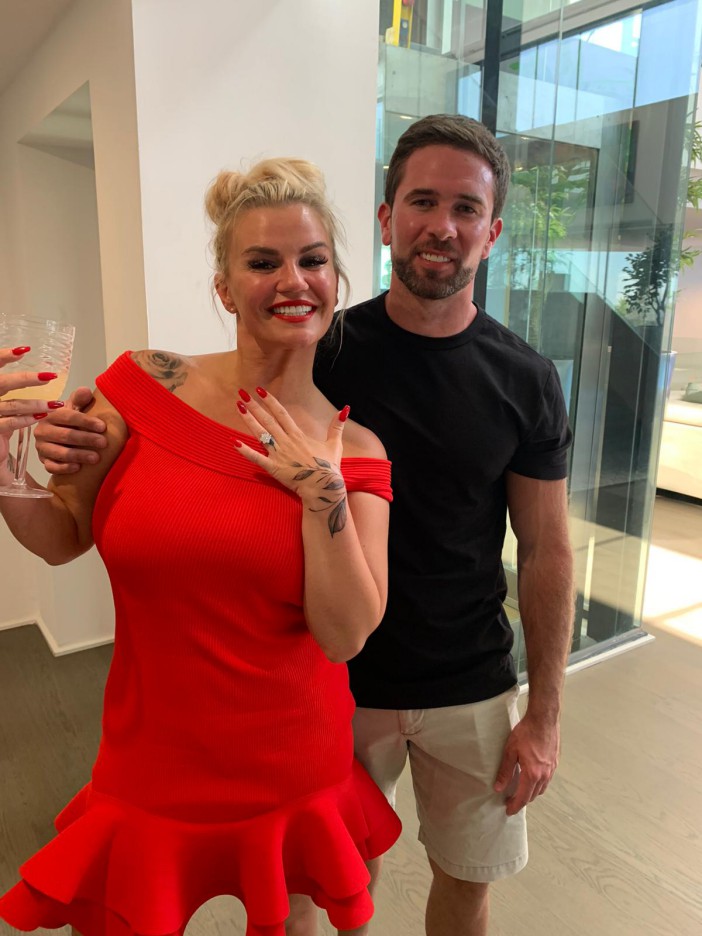 The former Atomic Kitten star got engaged three years ago and planned to marry Ryan in Las Vegas