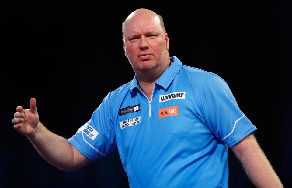 Vincent van der Voort of Netherlands in action