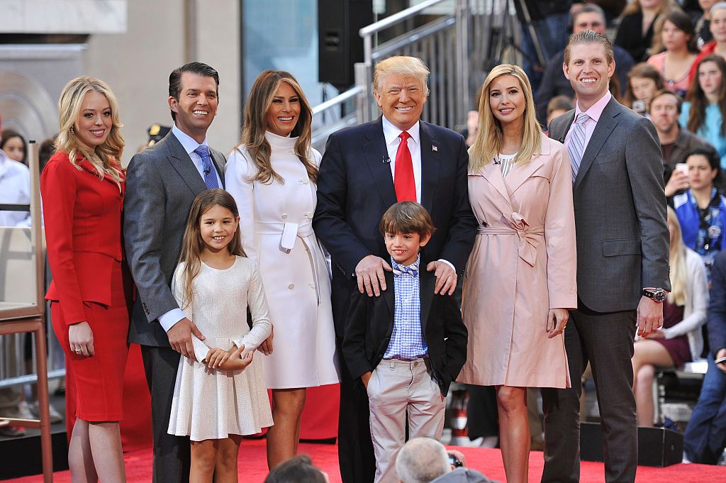 How many grandchildren does Donald Trump have?