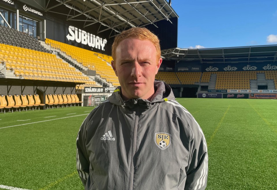 Grieve is head coach at Finnish side SJK Seinäjoki