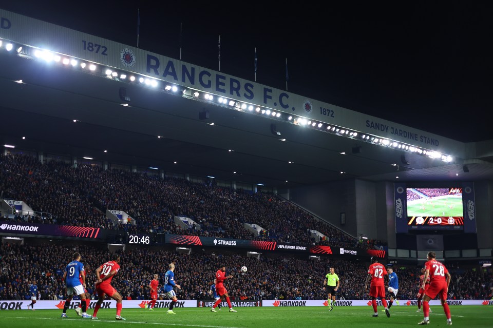 Ibrox on European nights is special