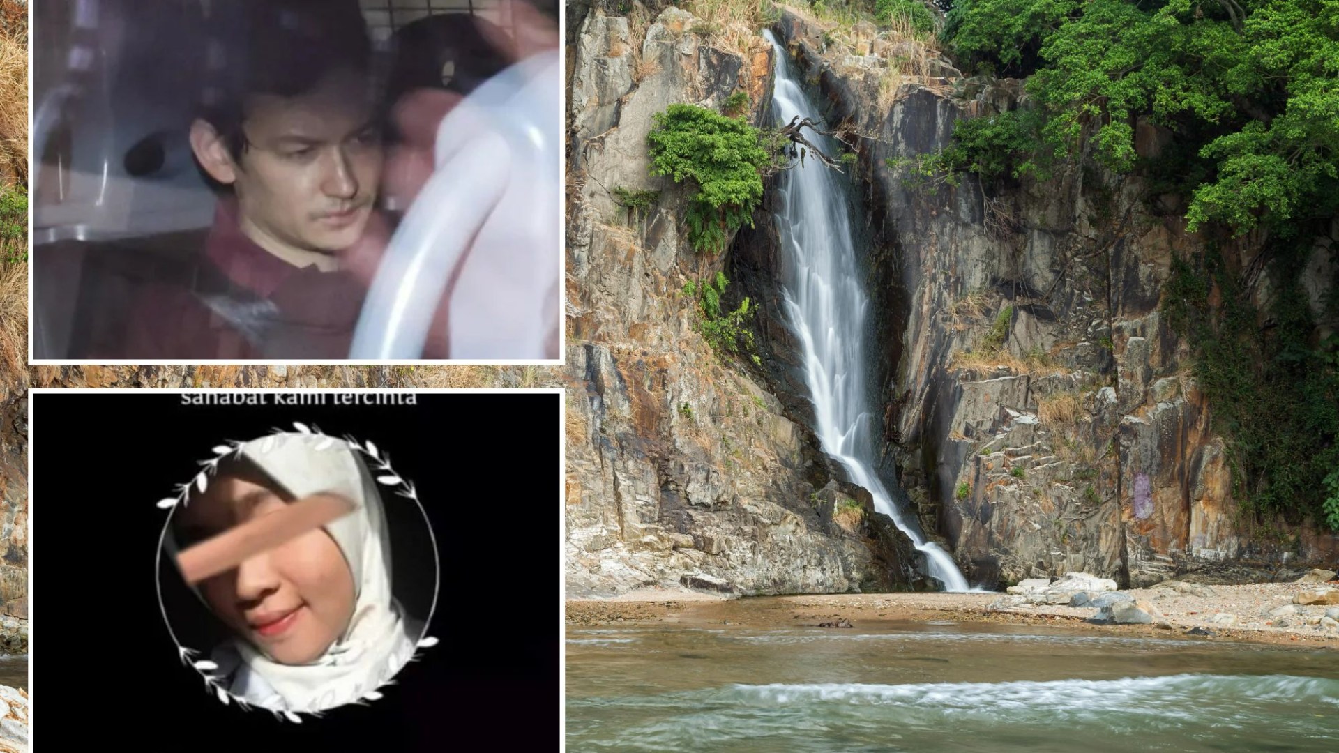 Housekeeper found dead at bottom of Hong Kong waterfall 'was hit by hard object' as Brit held for 'murder'