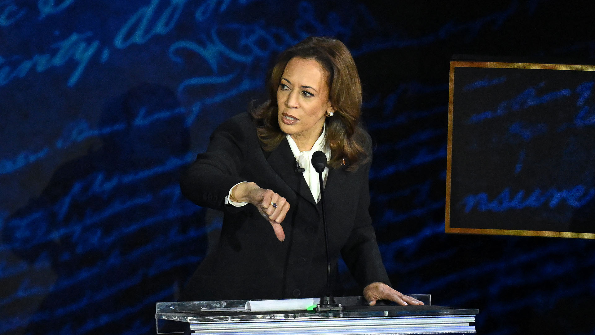 Kamala Harris was ineffective VP, say almost half of Americans - as she struggles to distance herself from Biden gaffes