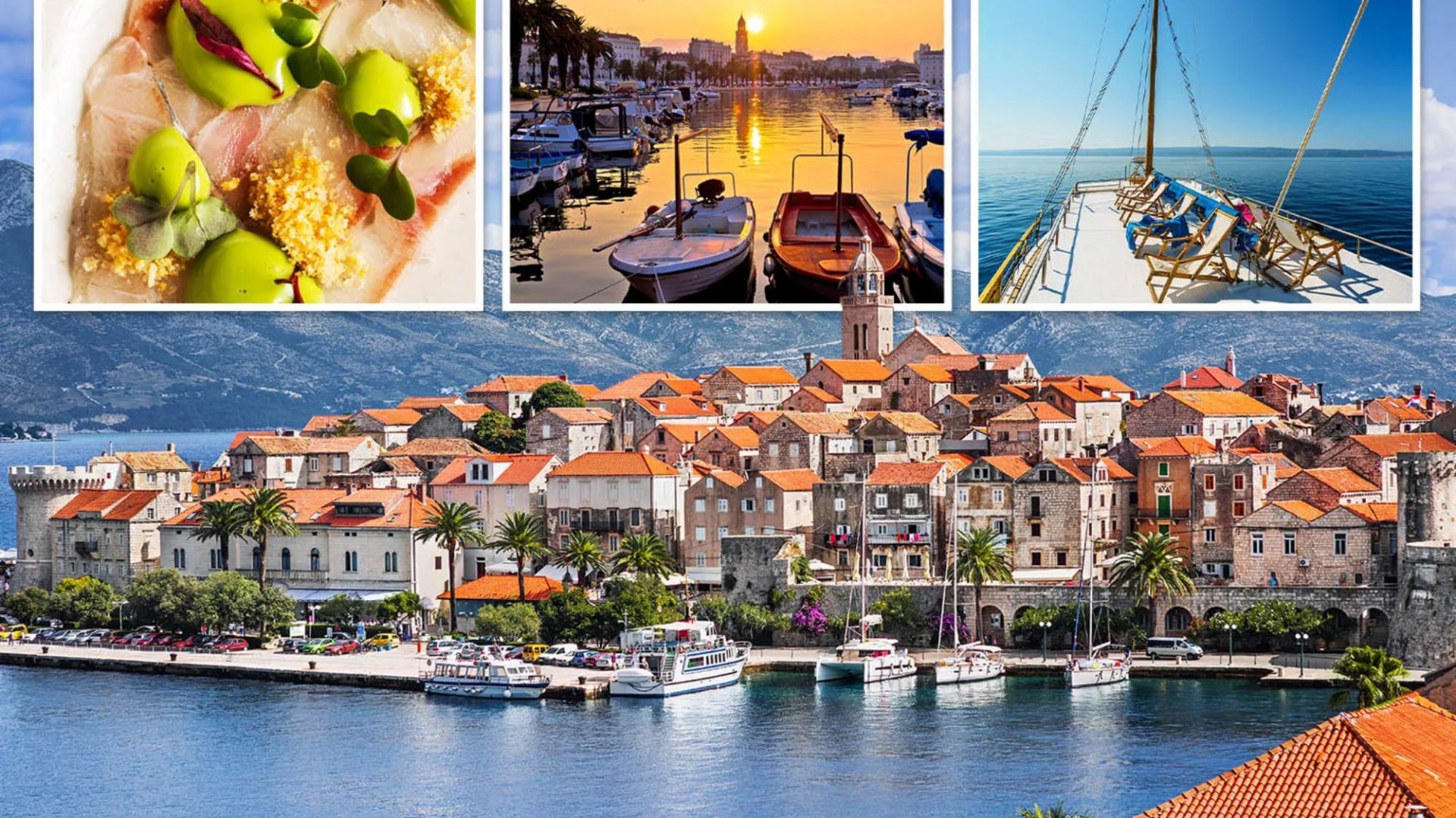 Experience life at sea on the Adriatic with a cruise from Dubrovnik to Split