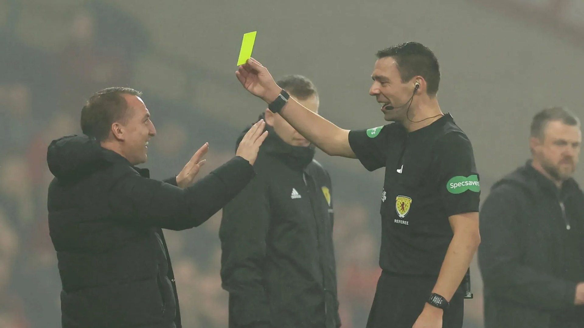 Celtic boss Brendan Rodgers should've been SENT OFF for kicking ball away at Hampden but 'common sense' prevailed