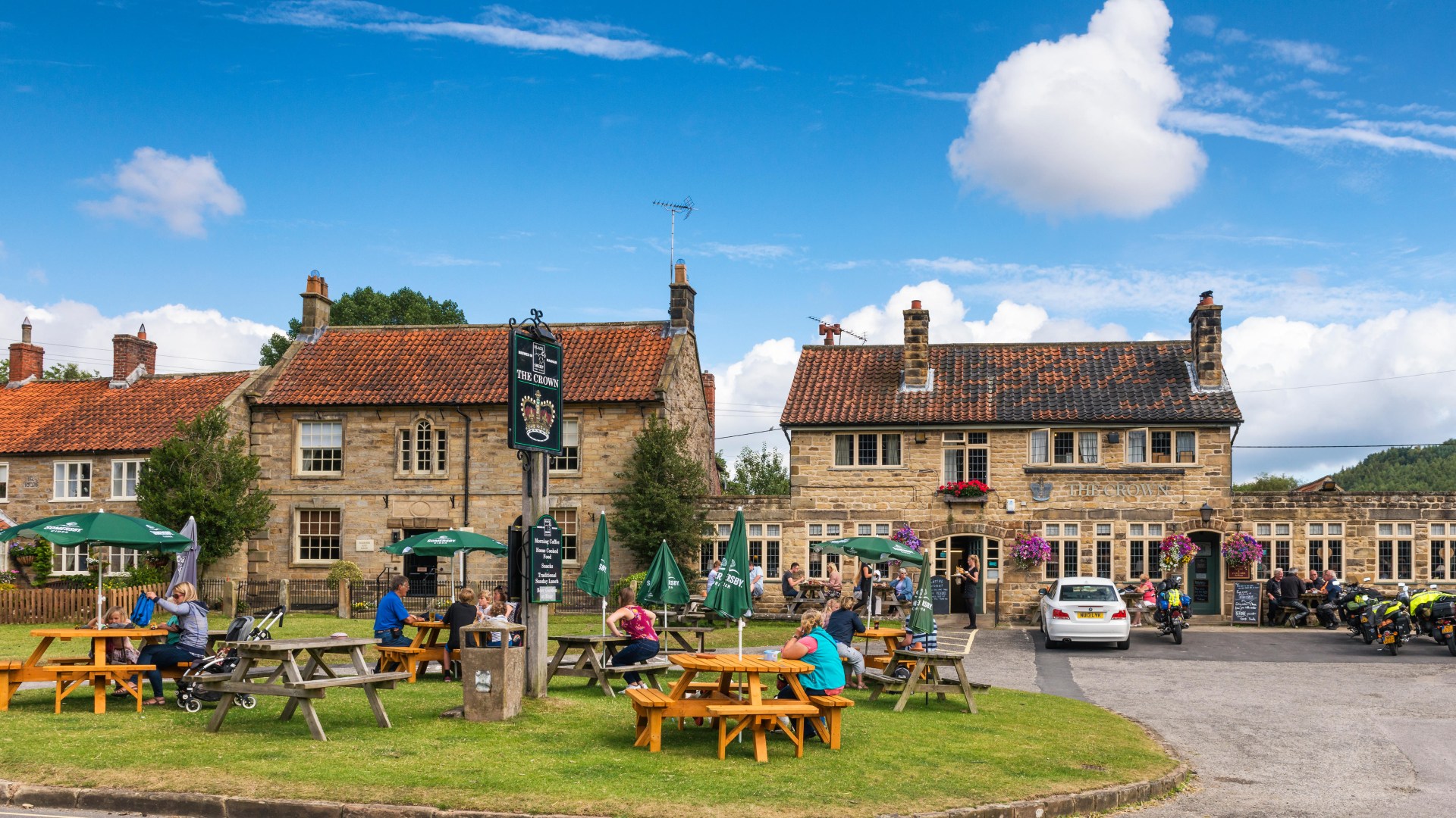 One of England's still-unspoiled villages has its own chocolate factory and free-roaming sheep