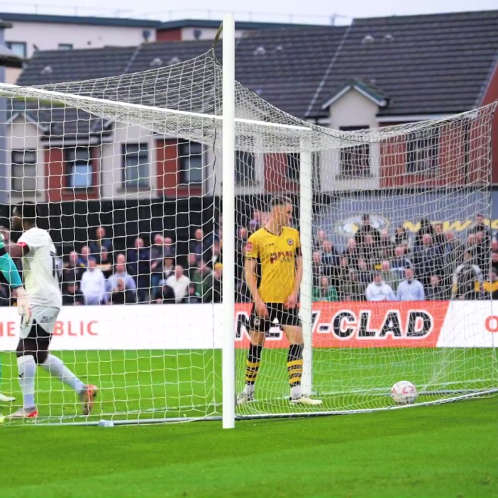 The officials had a bizarre theory as to why it wasn't a goal despite the ball nestling in the back of the net