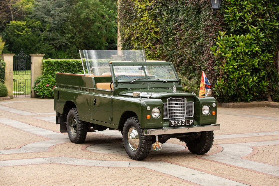 The late Queen used the open-top 1978 Series III model for public engagements