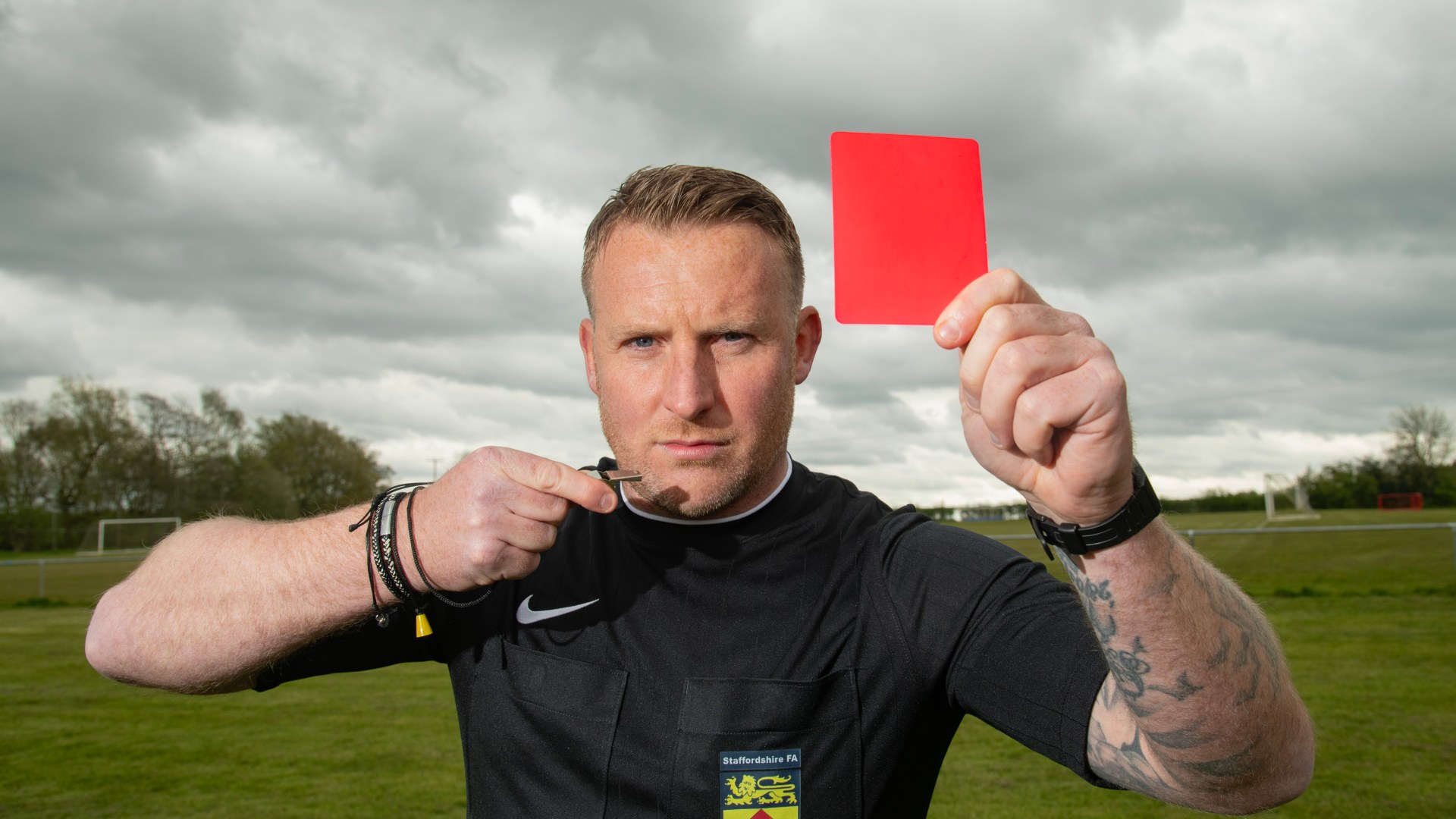 Ex-Scottish football star who played alongside David Beckham makes shock career change to become professional referee