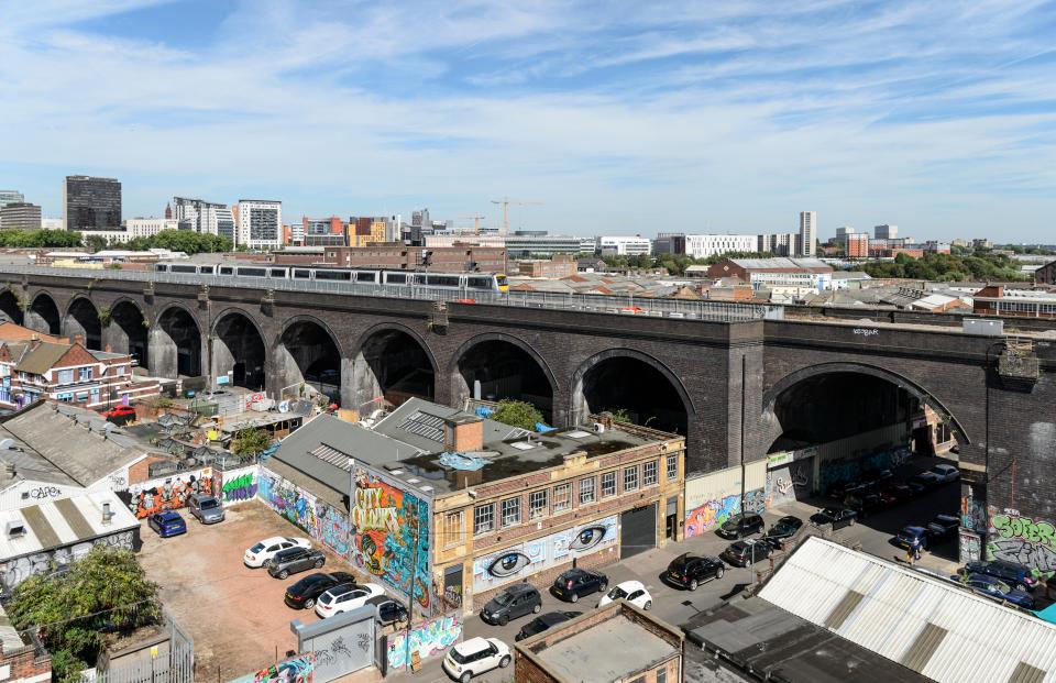 The new park would transform the Duddeston Viaduct in Digbeth