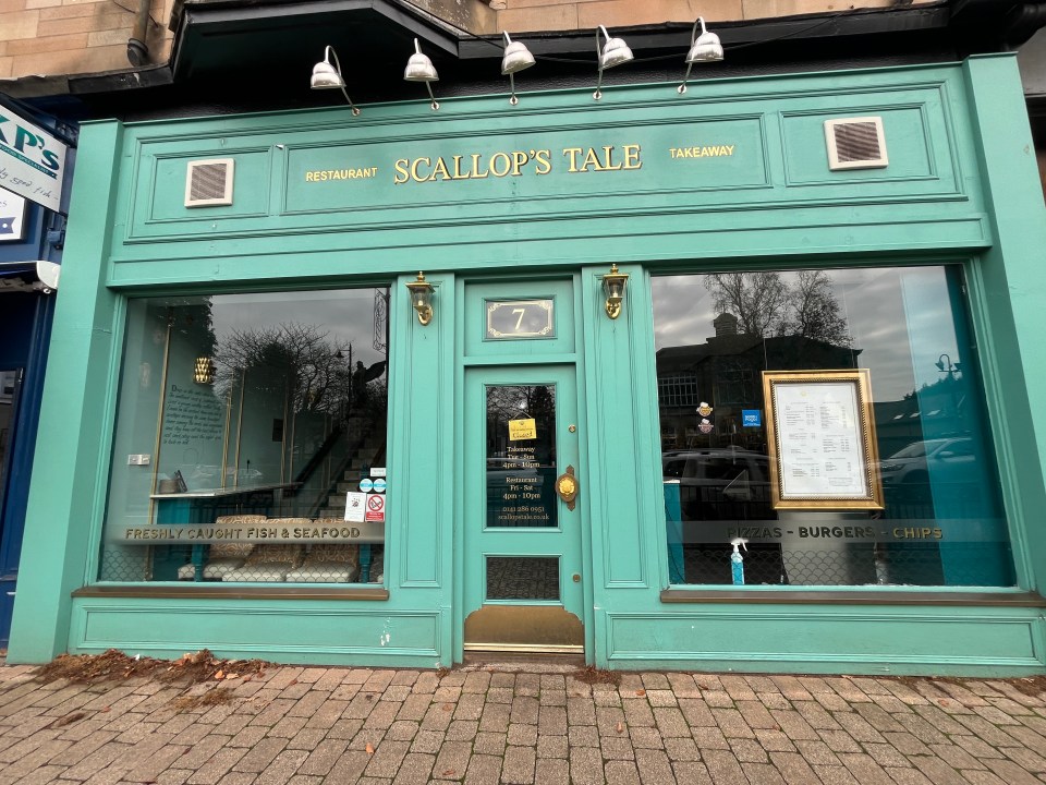 Scallop's Tale is famed for its fish and chips as well as other tasty treats