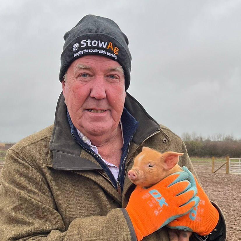 Jeremy Clarkson said farmers had been "shafted" by Labour