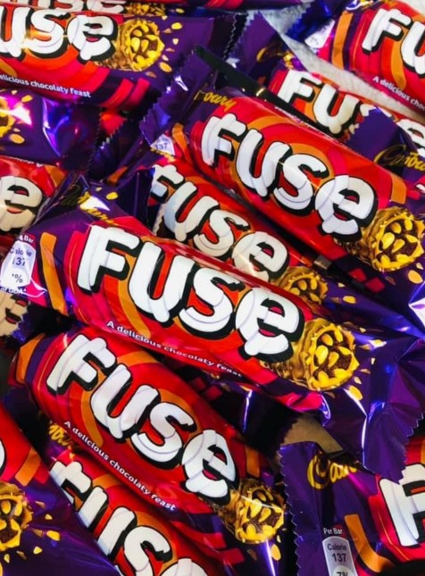 The cult classic Fuse chocolate bar was discontinued in the mid-2000s