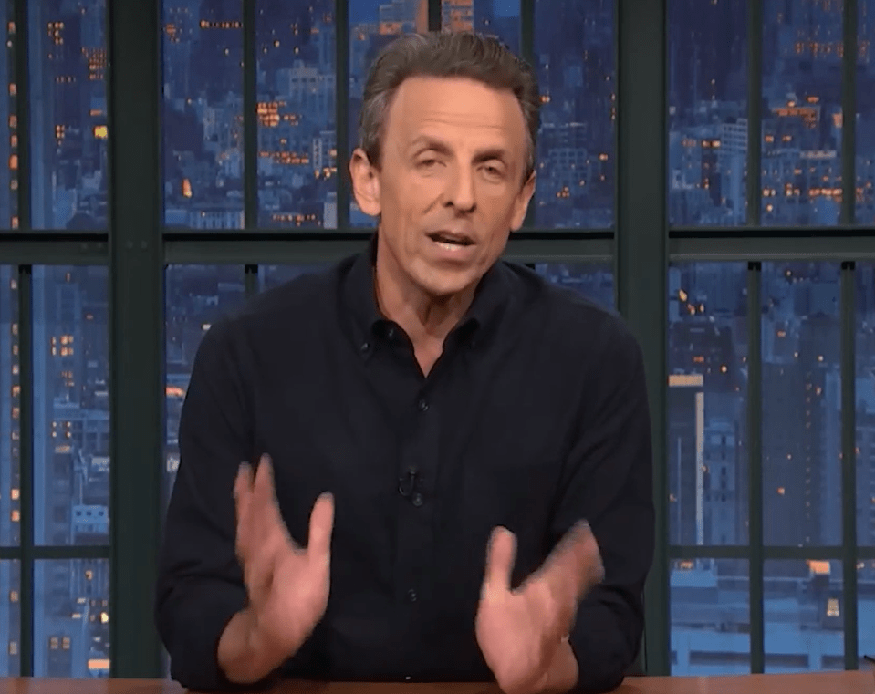 Seth Myers said he doesn't "think Donald Trump’s a good person"