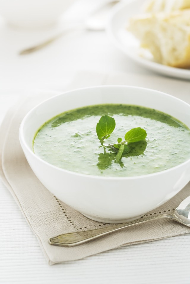 Watercress soup is a 'bowl of health' that's perfect for winter