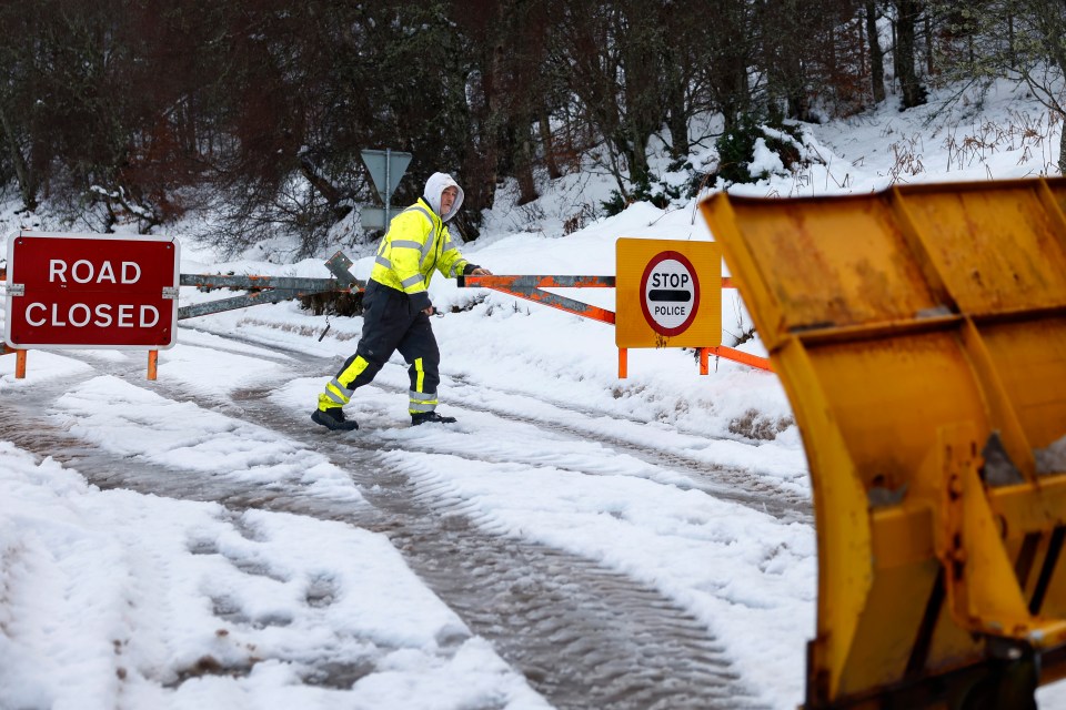 The northwest will see heavy snowfall