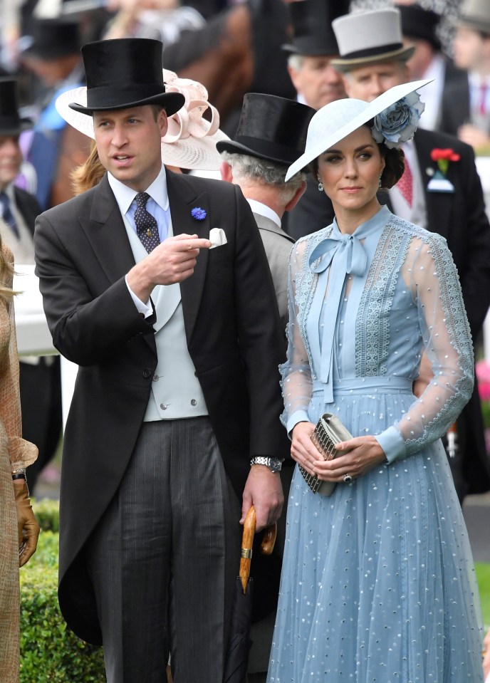 Prince William and Kate attended the Royal Ascot in 2019