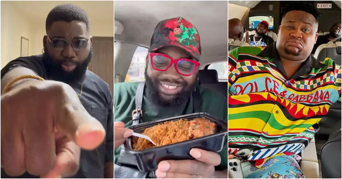 Opeyemi Famakin pokes Cubana Chief Priest, gives his 'jollof' shocking review