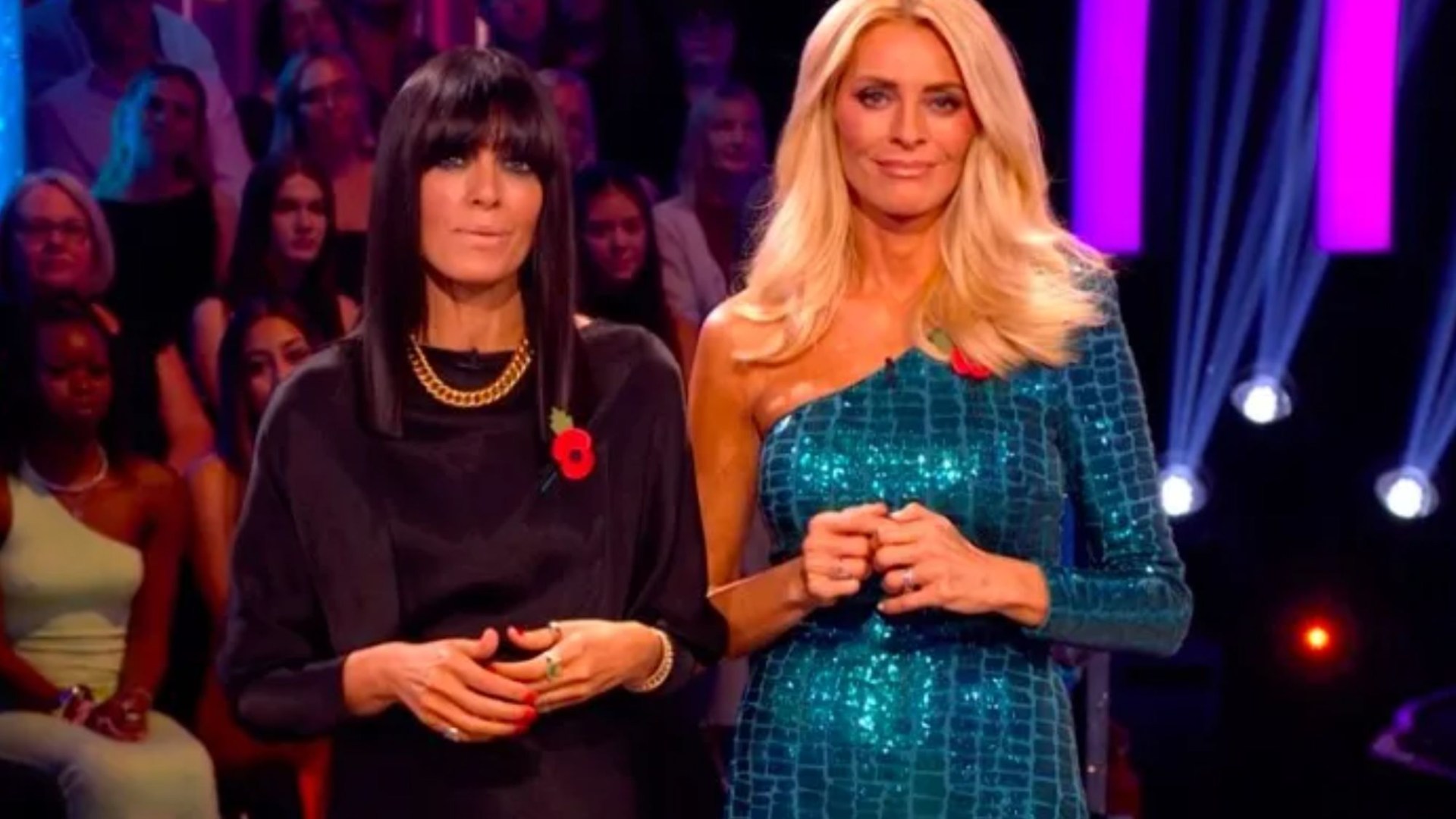 Strictly hosts Tess Daly and Claudia Winkleman pay emotional tribute to Amy Dowden as she forced out of show