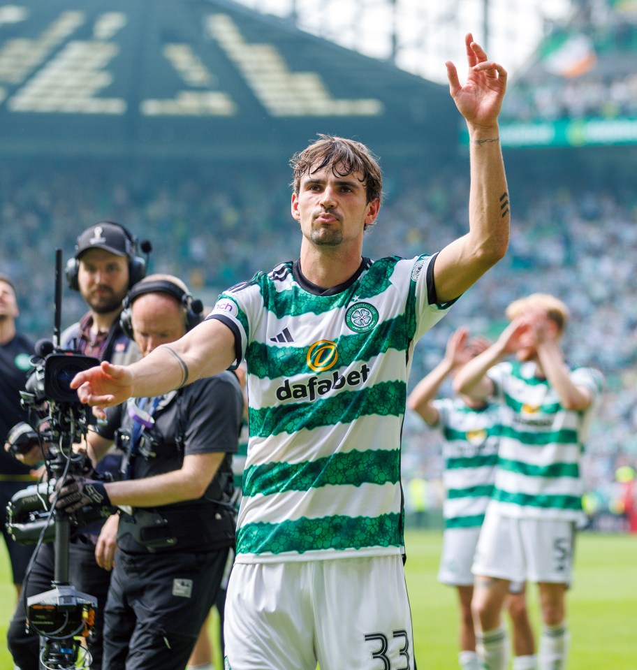 Fans have joked muscle memory kicked in for the former Celtic hero