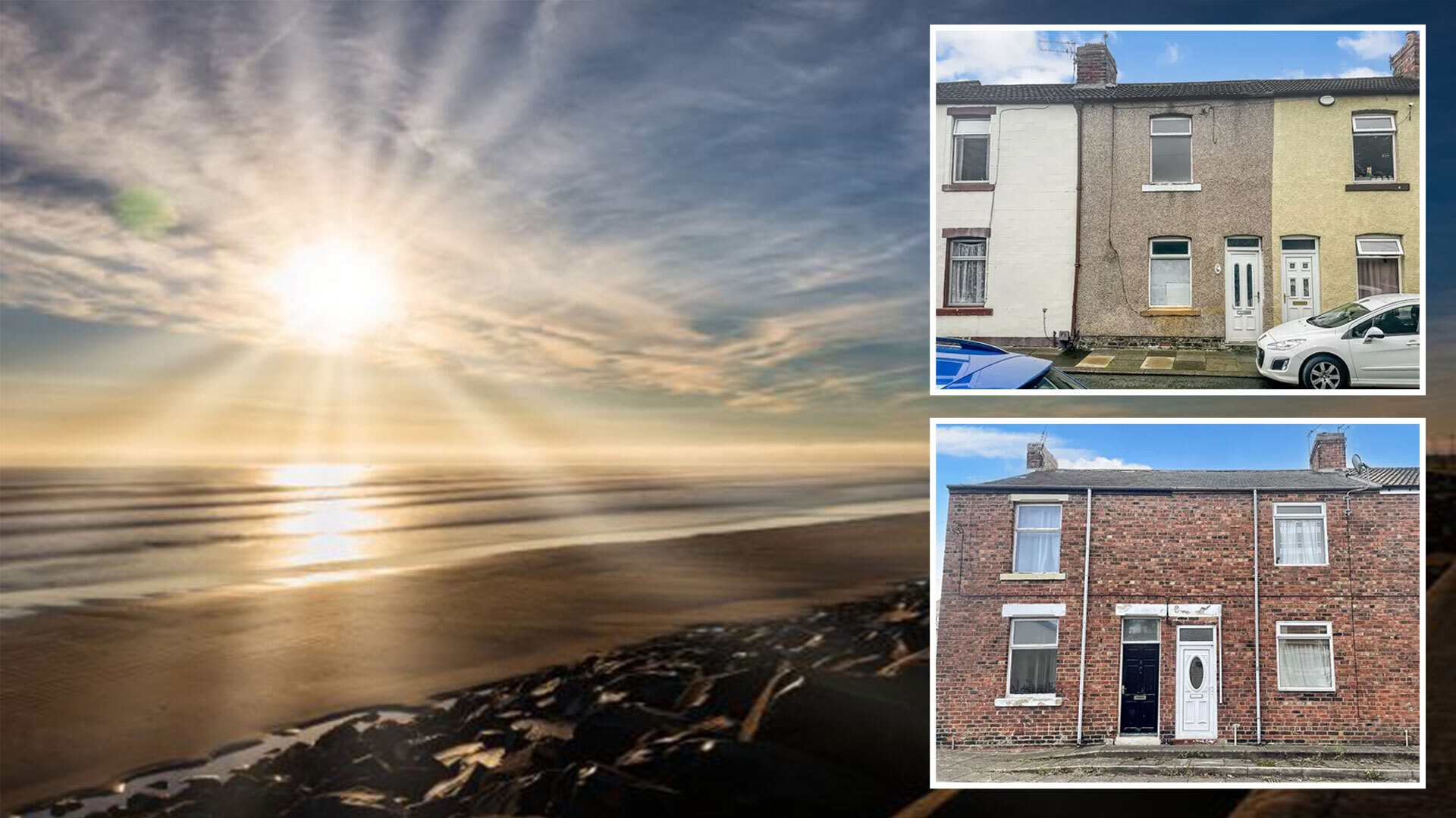 Seaside town less than one hour from major cities where you can buy a home for under £30k - and there’s no catch