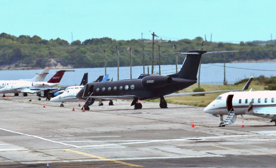 Combs' 14-seater Gulfstream G550 was built in 2015 and is registered to Loveair LLC