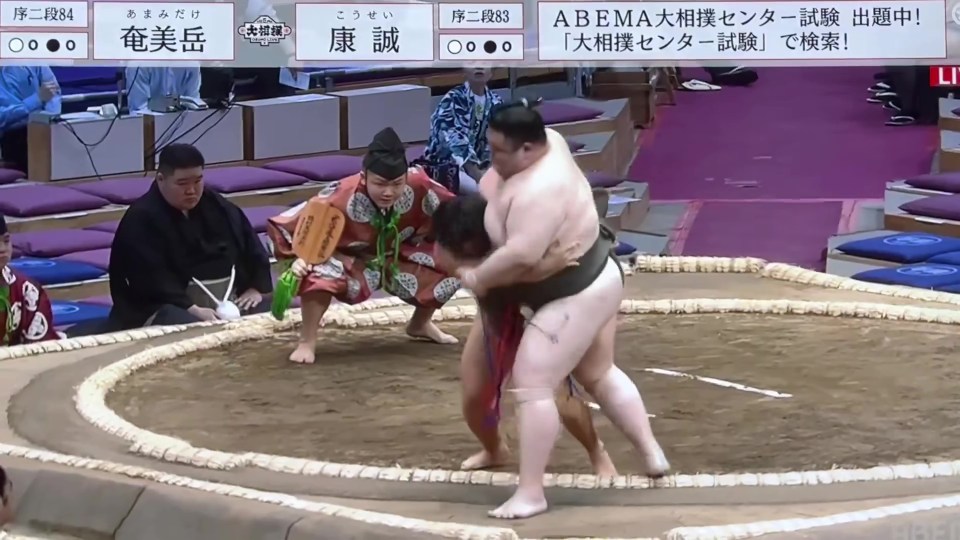 Kosei outsmarted Amamidake with his speed and agility