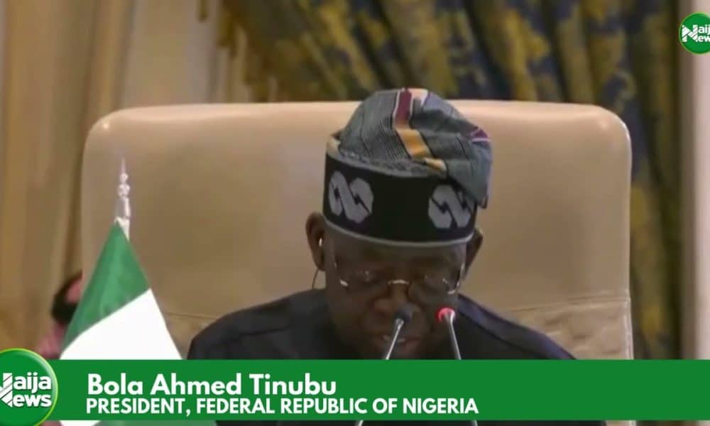 [Video] President Tinubu Addresses Arab-Islamic Summit In Saudi Arabia