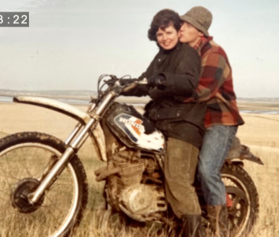 Mary and Richard on the Isle Of Sheppey in 1985