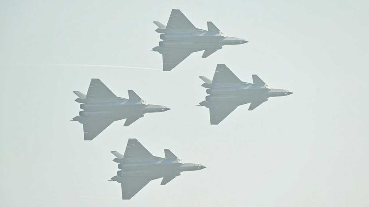 China's largest air show takes off with fighter jets, attack drones