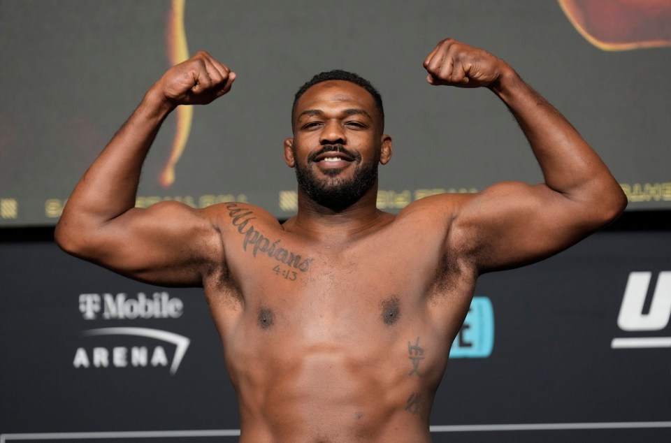 Jones underwent a massive body transformation ahead of his heavyweight debut