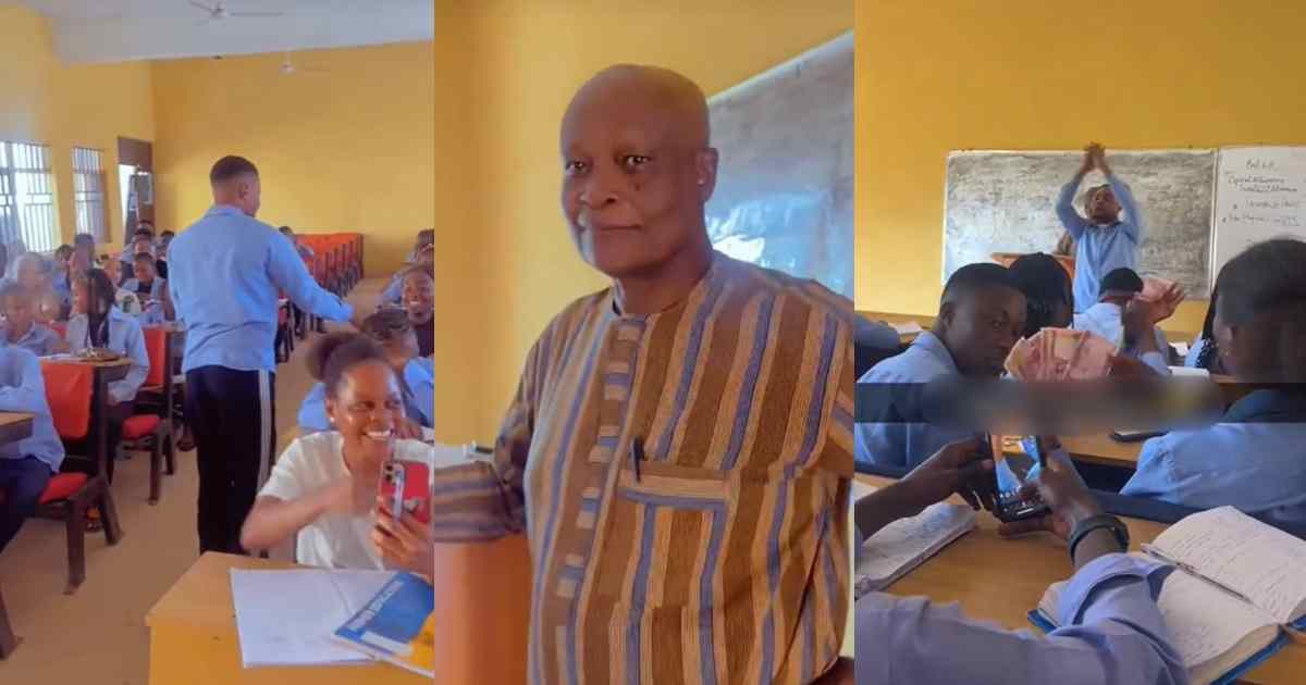 If you like don’t attend class" – AAU lecturer gives ₦200 as transport fare to students who attend his lecture (WATCH)