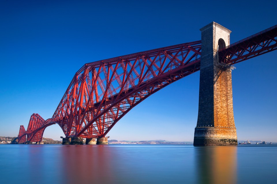 The town is in the shadow of the Forth Bridges