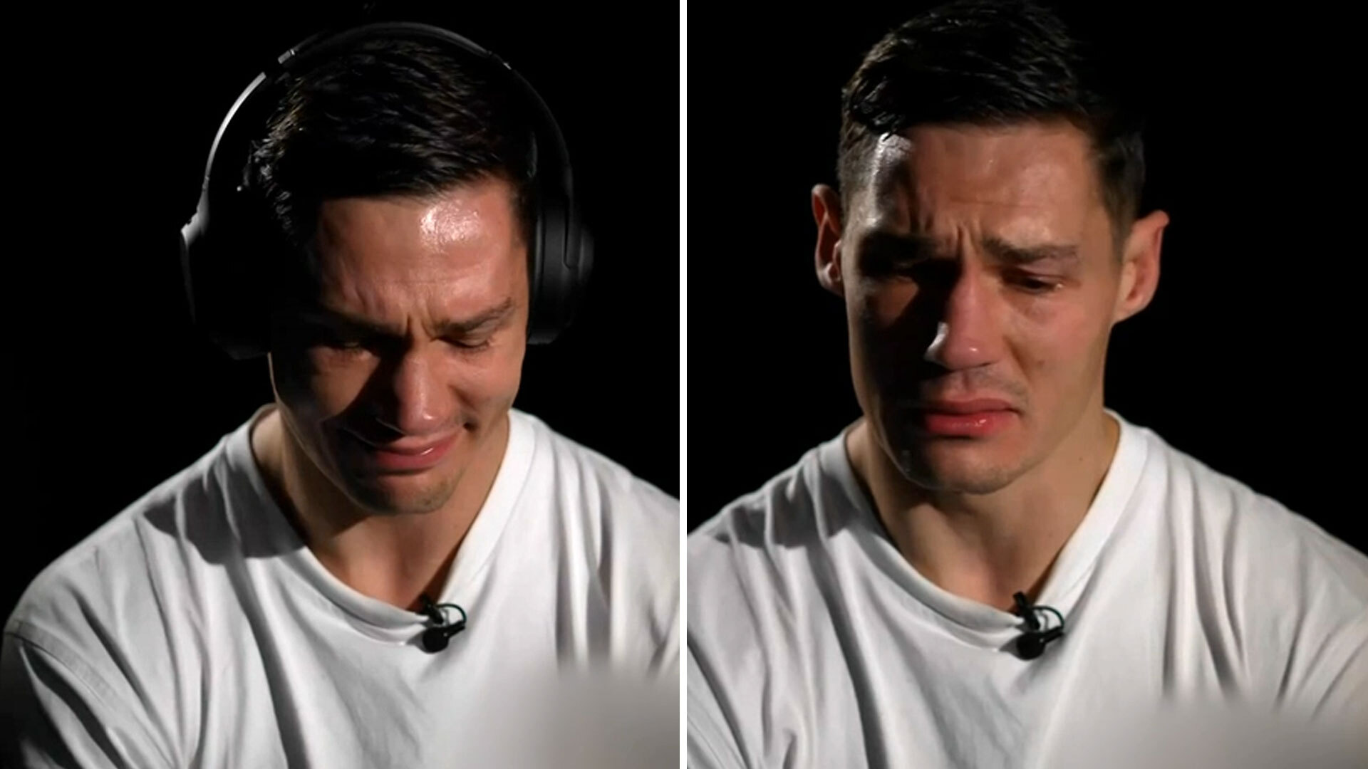 Boxer Chris Billam-Smith breaks down in tears in Sky Sports interview at emotional messages before Ramirez fight