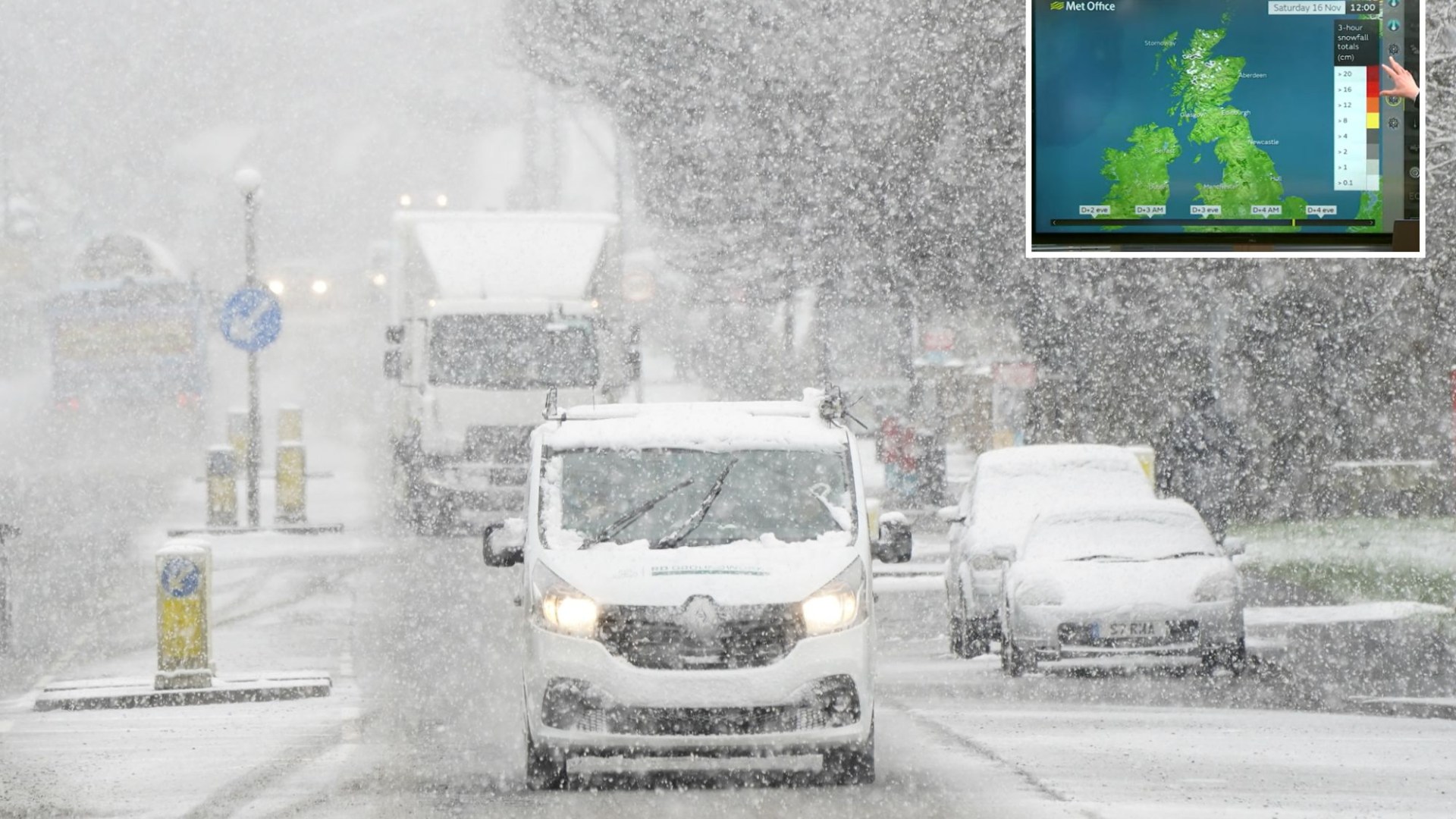 UK weather: Weekend snow mapped by Met Office as it forecasts Arctic freeze and chilly gales in just days