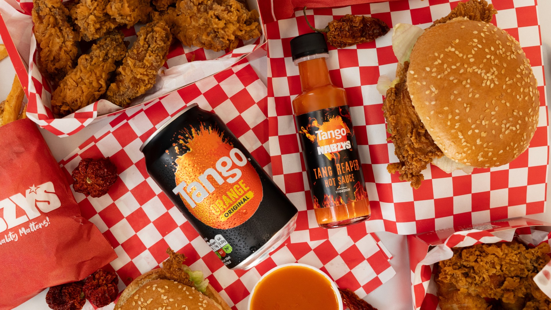 Tango launches its first-ever hot sauce and you can buy it in a famous chicken shop chain