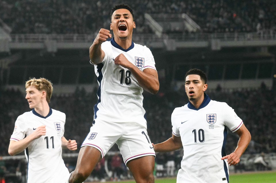 Ollie Watkins put England ahead in the seventh minute