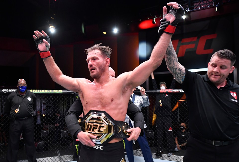 Jones defends his 265lbs title against former two-time heavyweight champion Stipe Miocic