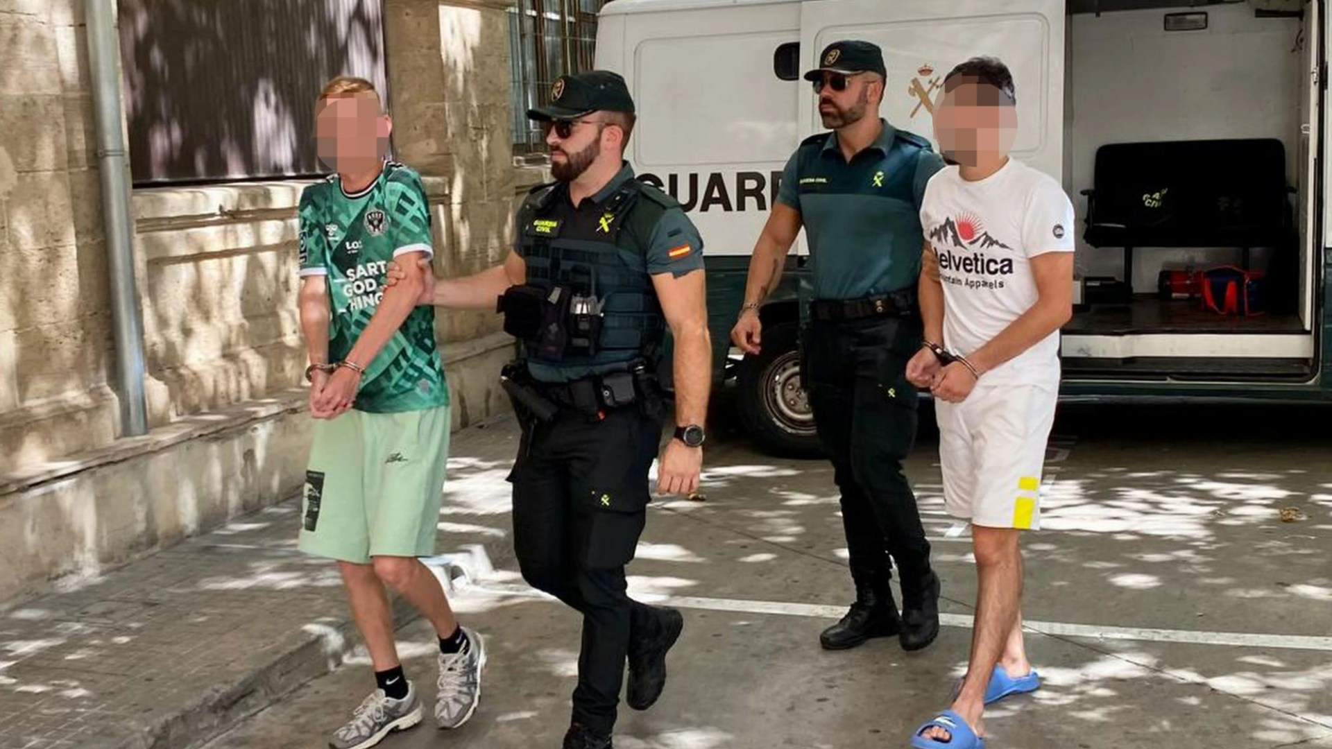 Eight ‘gang rapists who attacked Brit teen in Magaluf hotel after night out’ face 150 YEARS in jail