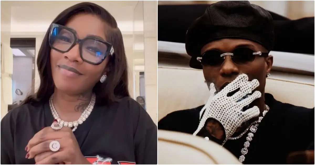 Tiwa Savage fumes, labels Wizkid FC 'bullies'