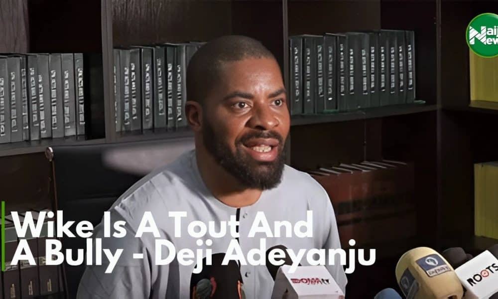 Full Video: You Are A Tout And A Bully – Deji Adeyanju Fires Wike