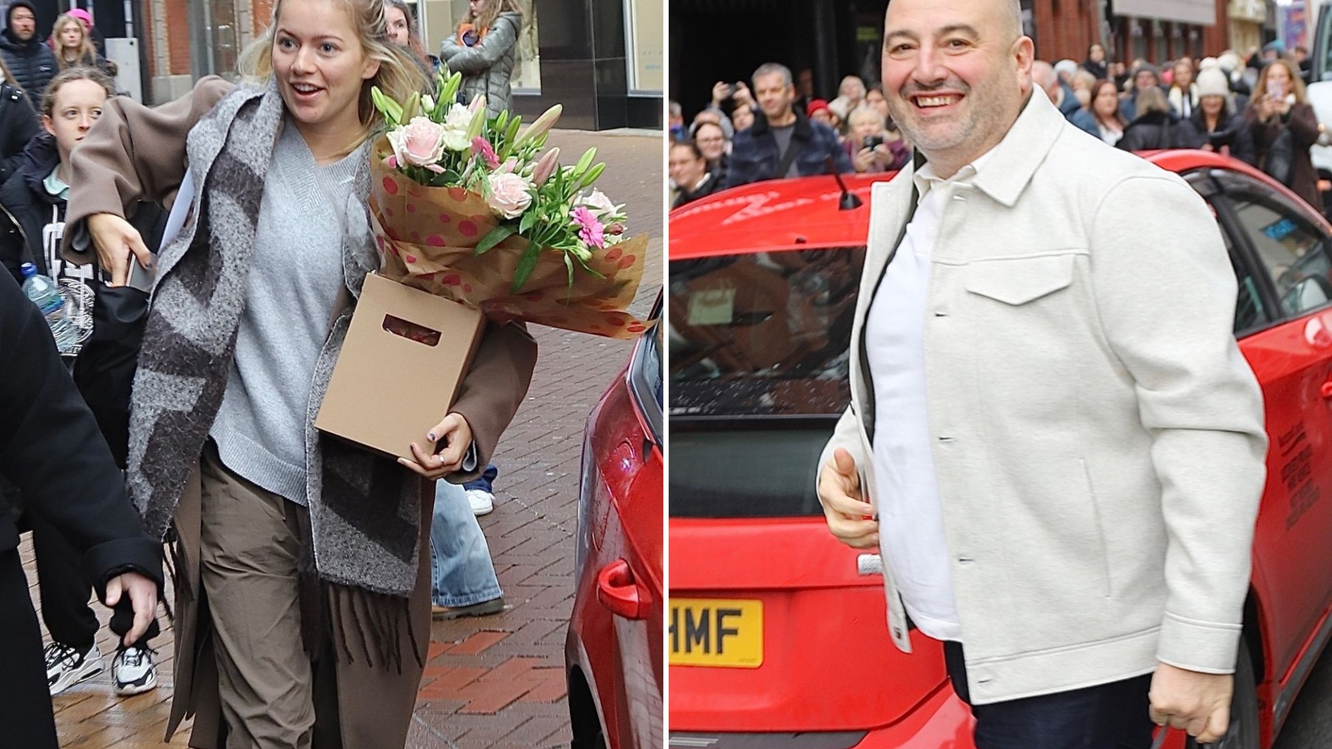 Strictly stars in good spirits as they arrive at Blackpool Tower to rehearsals ahead of iconic show